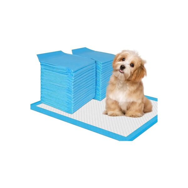 5-Layer Protection System Puppy Pads for Large Dogs - 17 24inch Size