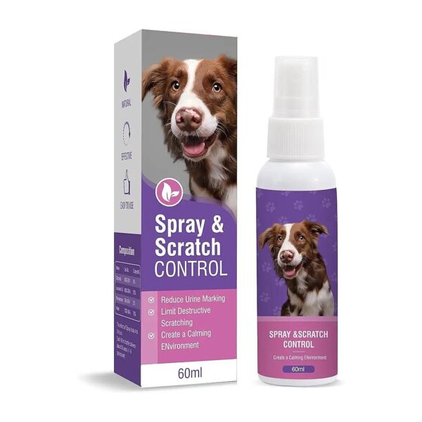 60ml Dog Calming Spray for Small Medium Large Dogs Stress Relief Anxiety Relief Solution