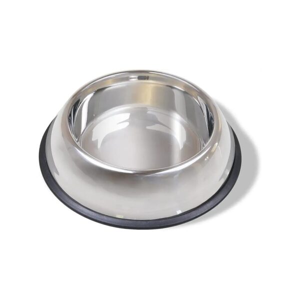 64 Oz Stainless Steel Dog Food and Water Bowl with Wide, Sturdy Base