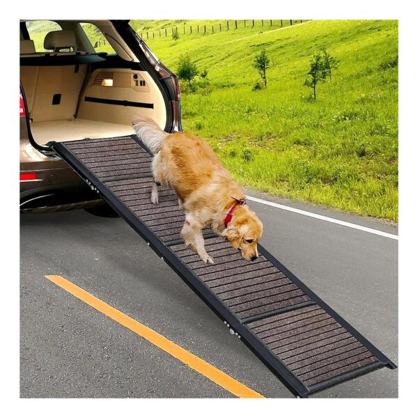 67 Inch Long Dog Car Ramp for Safe and Comfortable Pet Entry