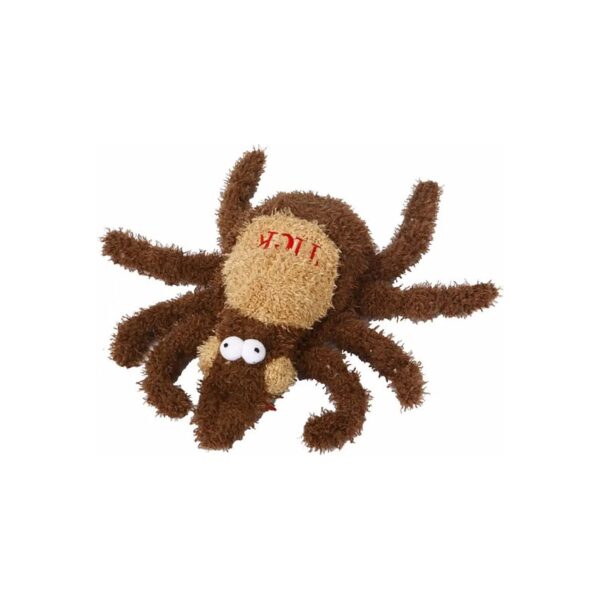 6-Inch Pinch Me Plush Tick Dog Toy for Medium-Sized Breeds