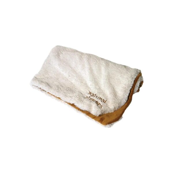 70cm x 50cm Luxury Puppy Blanket for Small Dogs and Puppies, Brown White Color