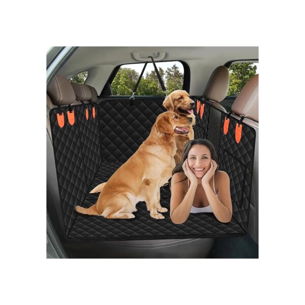 7-Layer Dog Car Hammock for Backseat Provides Unparalleled Load Capacity of 330 Pounds