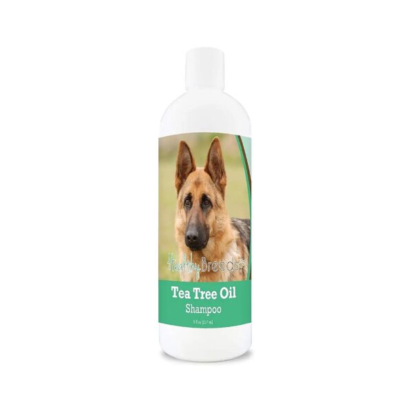 8 oz Tea Tree Oil Shampoo for Dogs with Dry, Irritated Skin