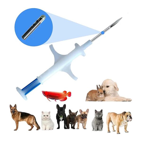 8mm Length Microchip Implant Tags for Small Pets and Cats