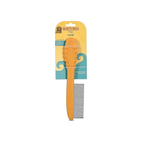 9 Inch Plastic Comb for Dogs with Comfortable Handle