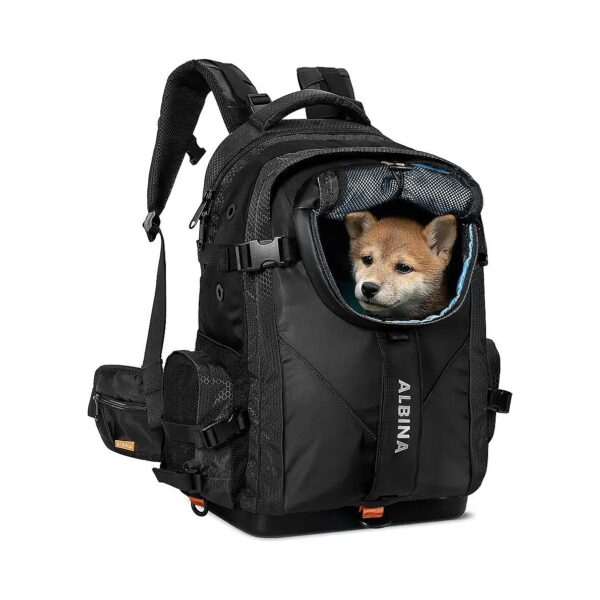 ALBINA Small Pet Backpack with Waterproof EVA Base and Ventilation