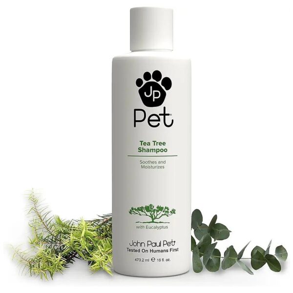 AUSTRALIAN Tea Tree and Eucalyptus Oil Shampoo for Pet Skin Relief and Hydration