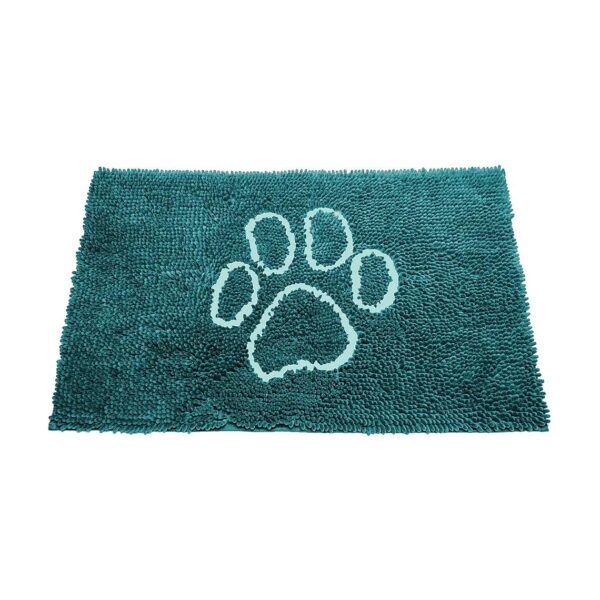 Absorbent Dog Mat with Enhanced Technology for Mud and Dirt Removal - Machine Washable