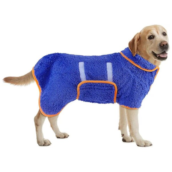 Absorbent Dog Towel for Fast Drying and Comfy Wearing After Dog Bath