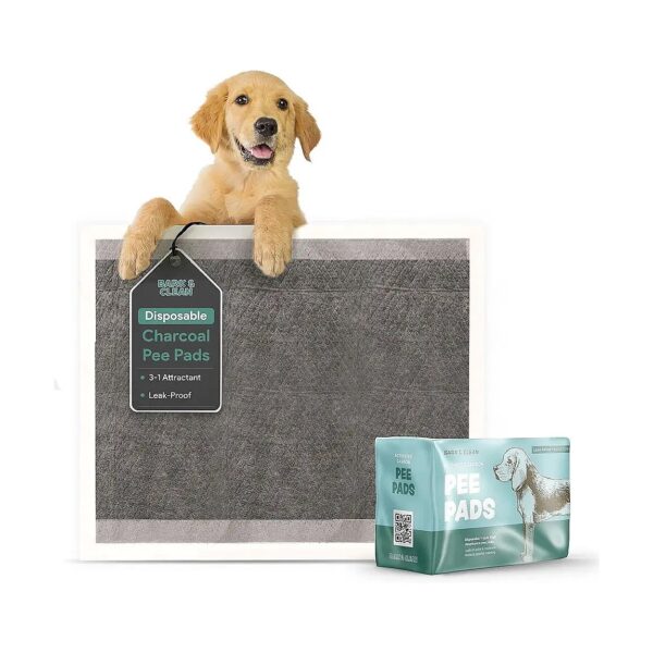 Absorbent Five Layered Pet Potty Training Pads with Activated Charcoal for Dogs