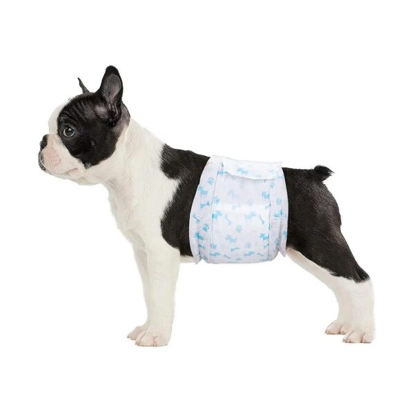 Absorbent Male Dog Wraps for Small Male Dogs with Leak Protection and Comfort