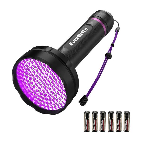 Accurate UV Flashlight for Detecting Hidden Stains, Scorpions, and Counterfeit Items