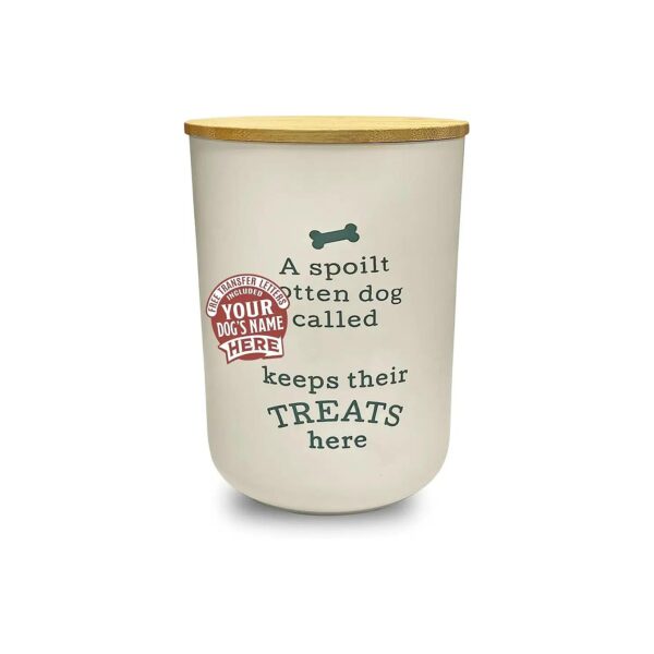 Add a Personal Touch to Your Home with a Customised Dog Treat Jar