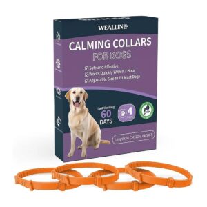 Adjustable Calming Collar for Dogs - Safe and Portable for Relieving Stress and Anxiety