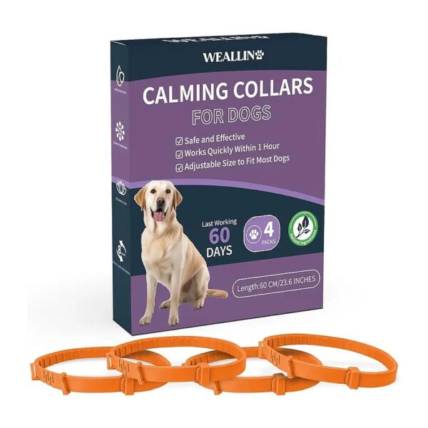 Adjustable Calming Collar for Dogs - Safe and Portable for Relieving Stress and Anxiety