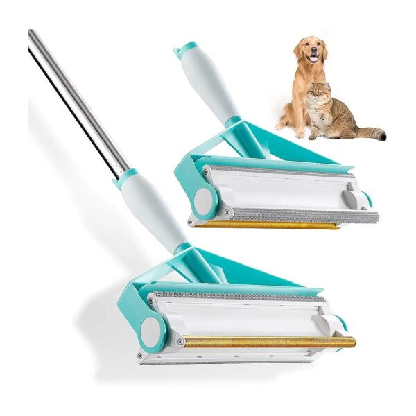 Adjustable Carpet Rake for Efficient and Convenient Pet Hair Removal