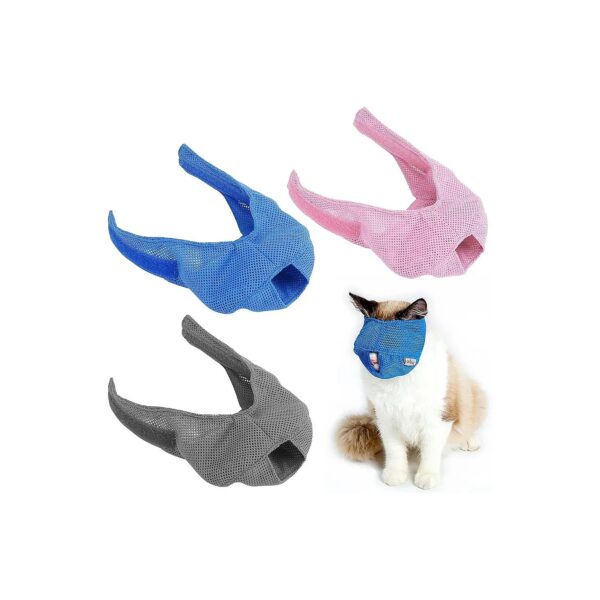 Adjustable Cat Muzzles Preventing Cat Biting and Stress Relief