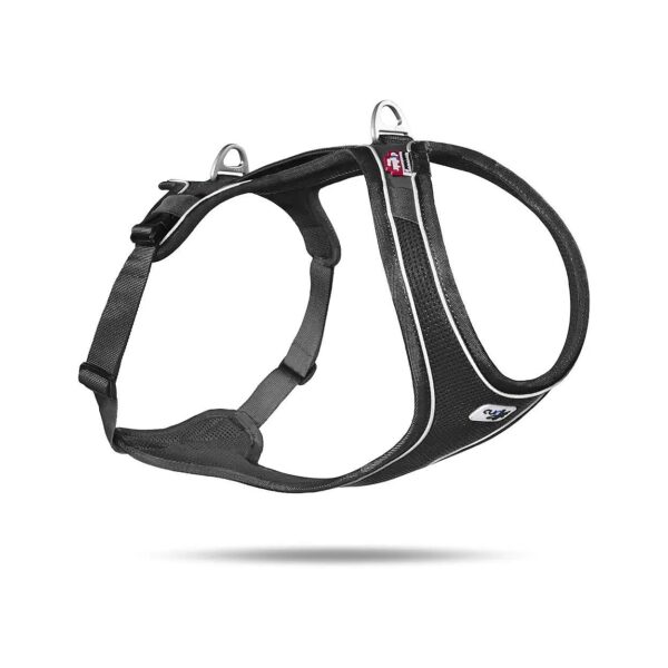 Adjustable Chest Strap and 3D Comfort Fit Ensure Perfect Size for XL Black Harness