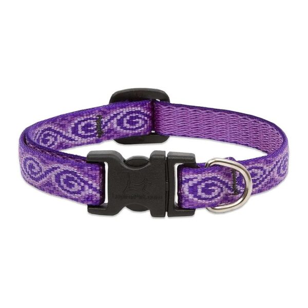 Adjustable Collar for Extra Small Dogs with Fashionable Jelly Roll Pattern