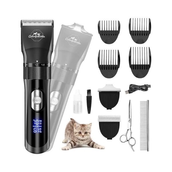 Adjustable Dog Clippers for Safe and Easy Trimming of Varying Hair Lengths