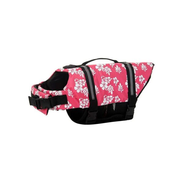 Adjustable Dog Life Jacket Swimsuit for Small to Large Dogs with Reflective Safety Seal