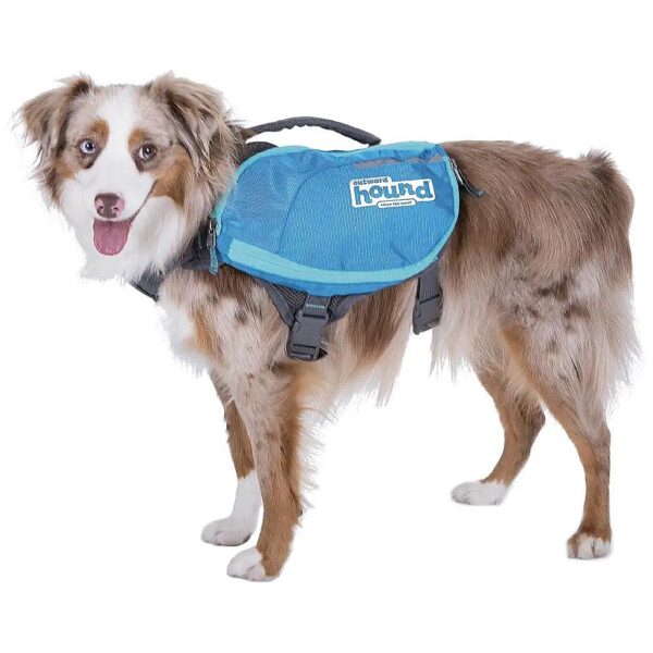 Adjustable Dog Saddleback Backpack for Medium Dogs with Chest Girth 21-27 inches