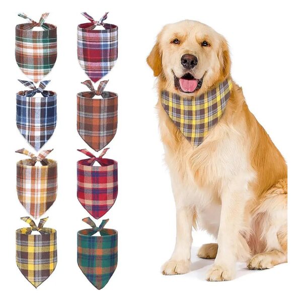 Adjustable Dog Scarves for Large Dogs with Soft and Durable Material