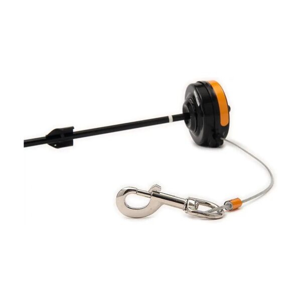 Adjustable, Extendable Tie-Out Cable for Small Dogs