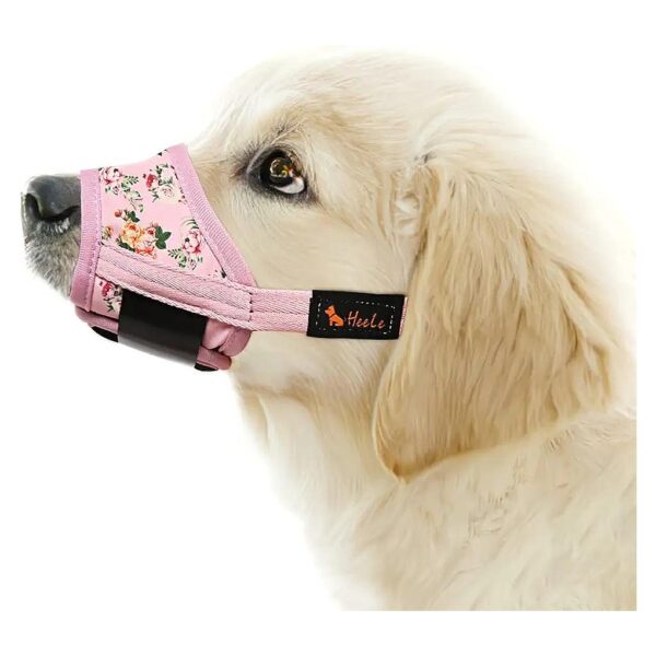 Adjustable Soft Nylon Dog Muzzle for