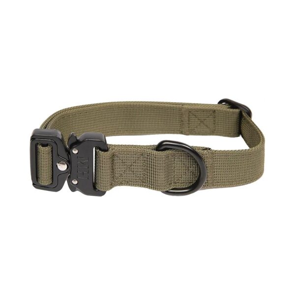 Adjustable Tactical Dog Collar for Small Medium and Large Dogs with Quick Release Buckle