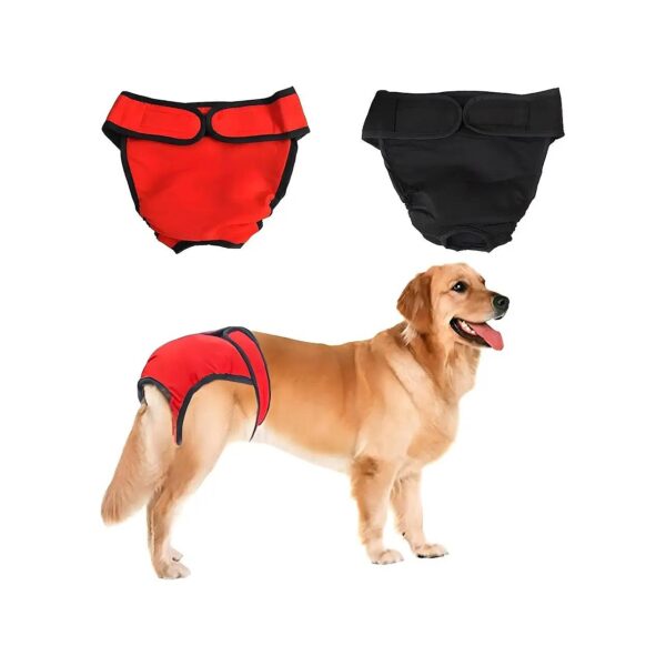 Adjustable and Leakproof Doggie Sanitary Pants for Female Dogs of All Sizes