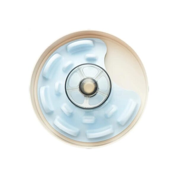 Adjusting Spin Bowl with Blue UFO Maze for Advanced Eaters and Food-Grade ABS Plastic