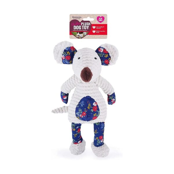 Adorable Plush Maisie Mouse Dog Toy with Soft Materials