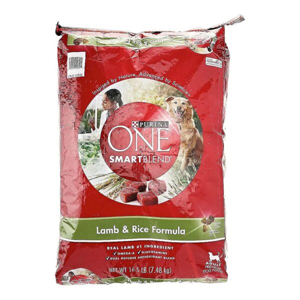 Adult Dog Joint and Coat Supplements with Real Lamb and Rice Formula