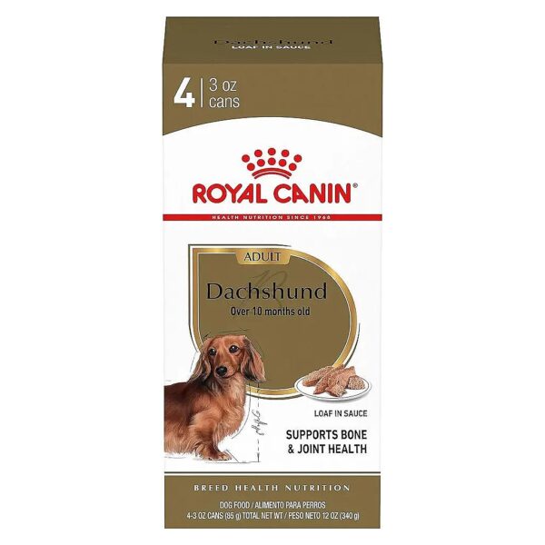 Adult Purebred Dachshund Wet Dog Food with Balanced Nutrition and Easy Digestion