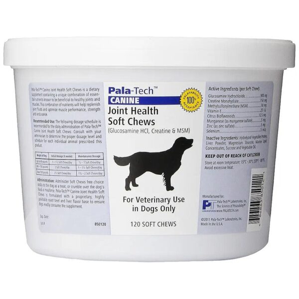 Advanced Canine Joint Support Soft Chews Formula