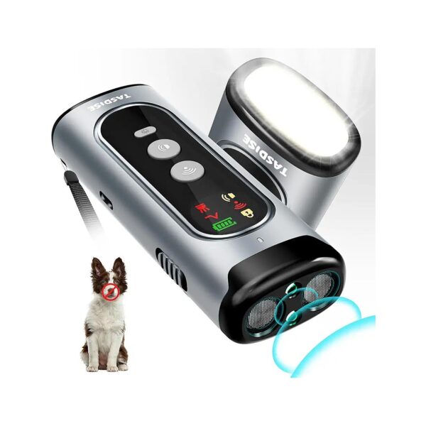 Advanced Dog Bark Control Device with High-Definition Display and LED Light