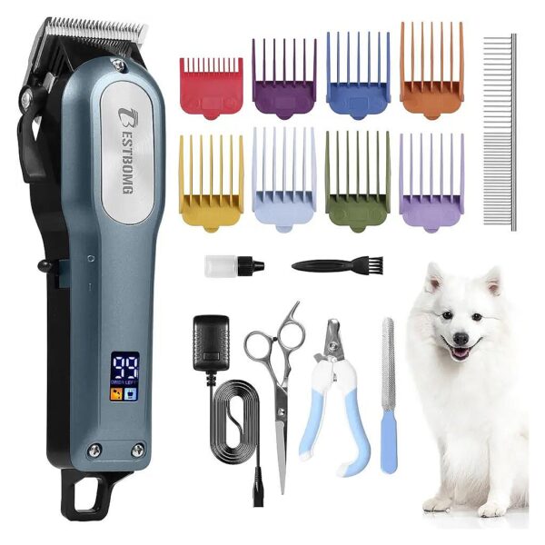 Advanced Dog Hair Clippers for Thick and Heavy Coats with Low Noise