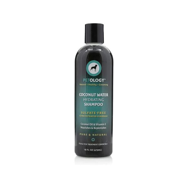 Advanced Hydrating Dog Shampoo with Coconut Water for Nourished and Healthy Coats