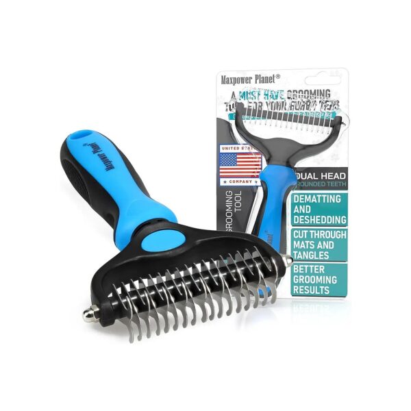 Advanced Pet Grooming Brush for Reduced Shedding