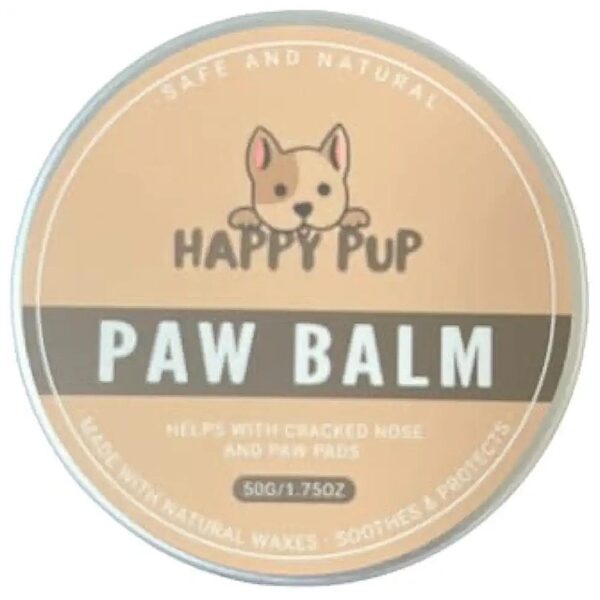 Advanced Pet Paw Balm for Dogs with Dry Cracked and Damaged Paws and Natural Ingredients