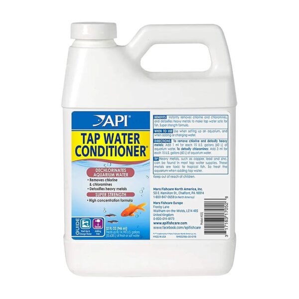 Advanced Tap Water Conditioner for Fishachat Freshwater Saltwater Aquariums