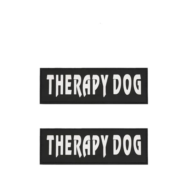 Affordable PVC Patches for Therapy Dogs and Trainers