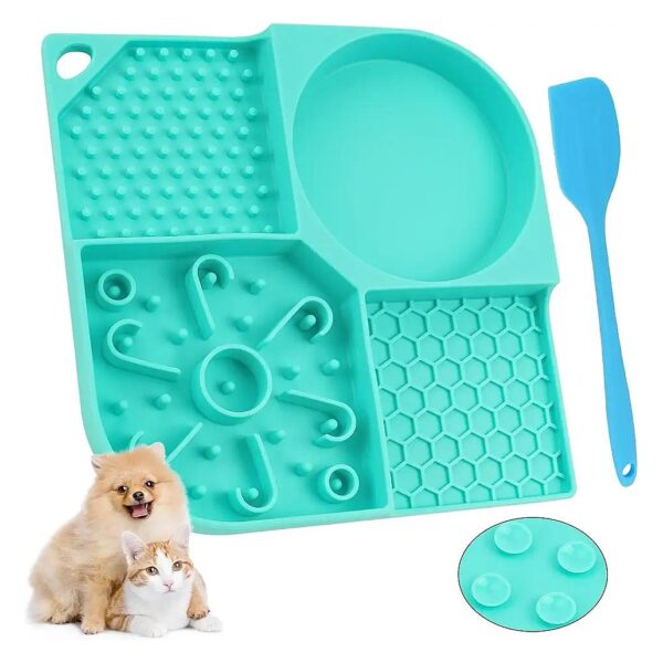 All Breed Silicone Lick Mat for Dogs and Cats, Durable and Easy to Clean