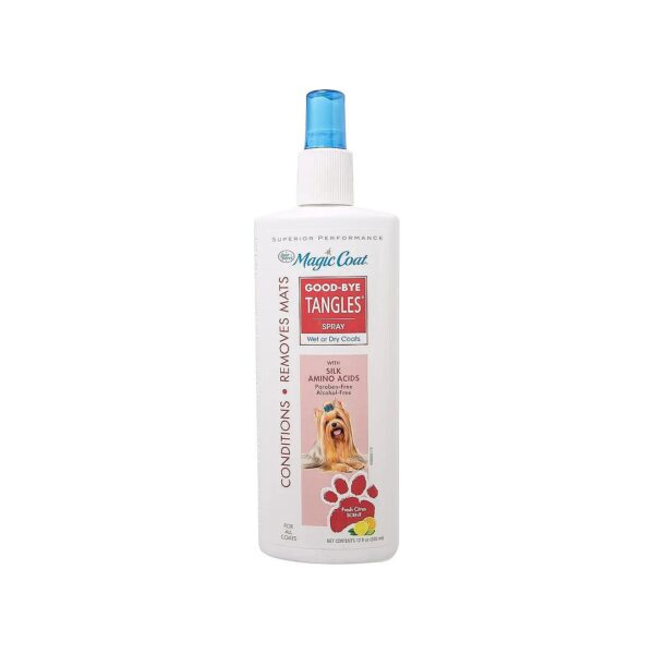 All Coat Type Dog Detangling Spray - 12 Ounces