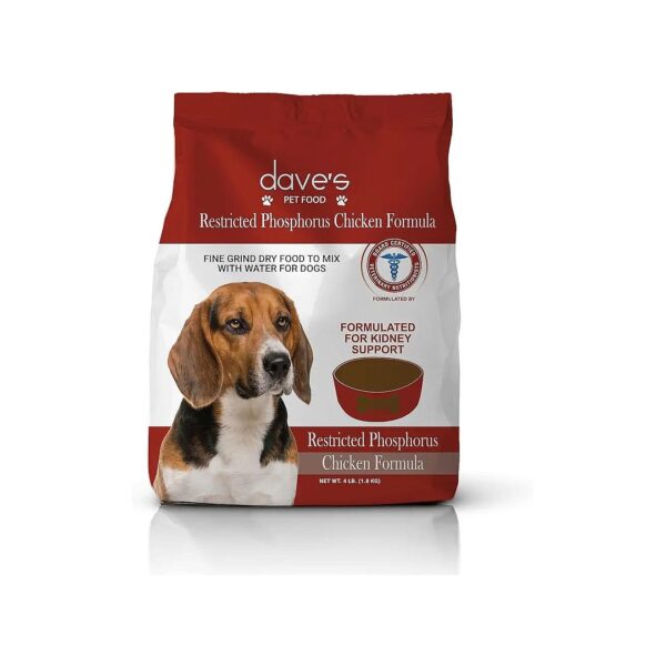 All Life Stages Kidney Support Dog Food with Chicken Crumble and Low Phosphorus Content