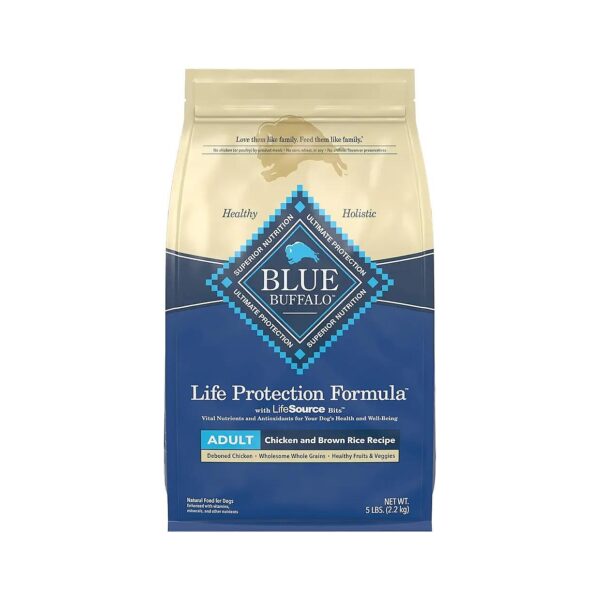 All-Natural Adult Dry Dog Food with Antioxidant-Rich LifeSource Bits for Optimal Health