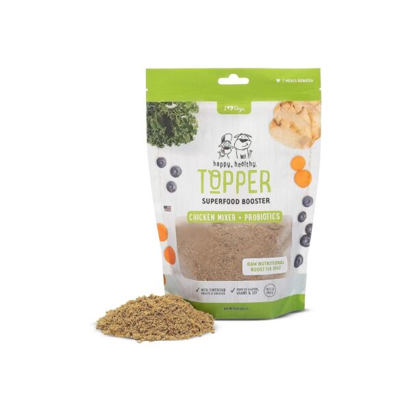 All-Natural Chicken Dog Food Seasoning with Freeze-Dried Nutrition for Canine Health