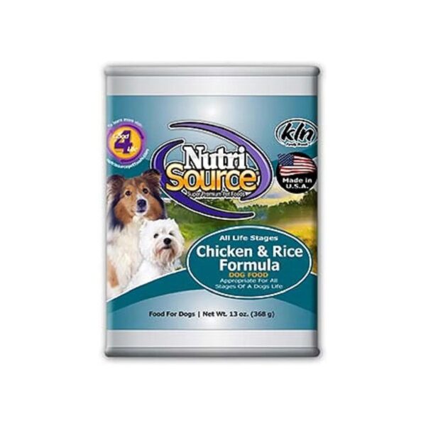 All-Natural Dog Food Formula with Chicken and Rice for Optimal Nutrition